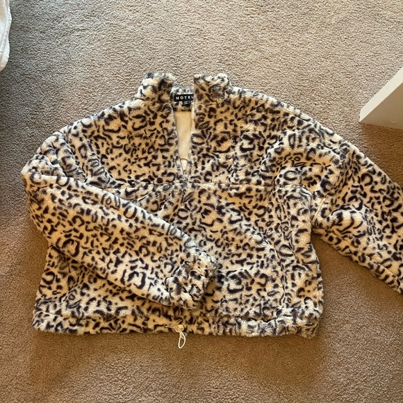 Motel Leopard Quarter-Zip - Picture 4 of 6